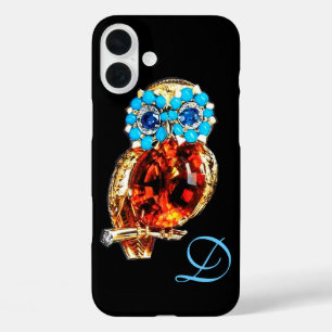 JEWEL OWL iPhone 16 PLUS HOESJE