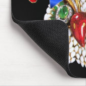 JEWEL OWL, ELF-PET MET DIAMONDVEREN MONOGRAM MUISMAT (Hoek)