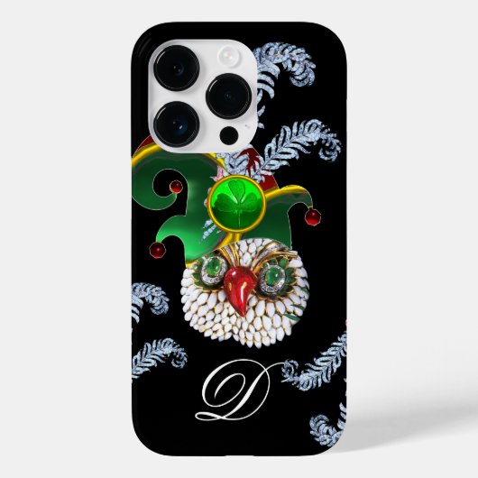 JEWEL OWL, ELF PET, SHAMROCK EN DIAMOND FEATHERS Case-Mate iPhone CASE (Achterkant)