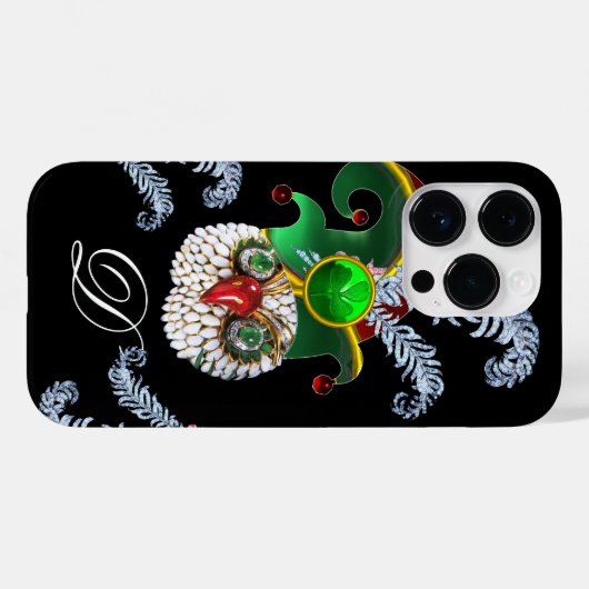 JEWEL OWL, ELF PET, SHAMROCK EN DIAMOND FEATHERS Case-Mate iPhone CASE (Achterkant (horizontaal))