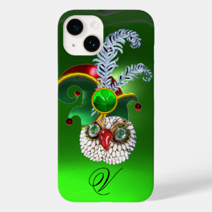JEWEL OWL, ELF PET, SHAMROCK EN DIAMOND FEATHERS Case-Mate iPhone 14 HOESJE