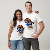 JEWEL OWL EN ELF PET MET DIAMONDVEREN T-SHIRT (Unisex)
