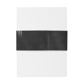 Jewel Palm Leaf Je bent uitgenodigd Silver ID830 Uitnodigingen Wikkel (Achterkant Voorbeeld)