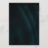 Jewel Palm Leaf Wedding Blauwgroen ID830 Menu (Achterkant)