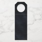 Jewel Palm Leaf Wedding Cheers Roos Gold ID830 Flessenhanger (Achterkant)