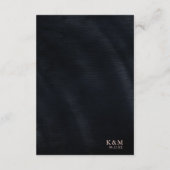 Jewel Palm Leaf Wedding Details Roos Gold ID830 Informatiekaartje (Achterkant)