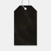 Jewel Palm Leaf Wedding Gold ID830 Cadeaulabel (Achterkant)