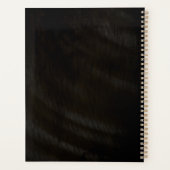 Jewel Palm Leaf Wedding Gold ID830 Planner (Achterkant)