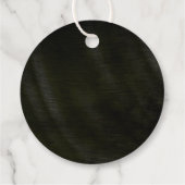 Jewel Palm Leaf Wedding Green ID830 Bedankjes Labels (Achterkant)