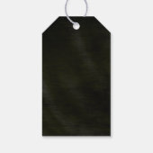 Jewel Palm Leaf Wedding Green ID830 Cadeaulabel (Achterkant)