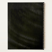 Jewel Palm Leaf Wedding Green ID830 Planner (Achterkant)