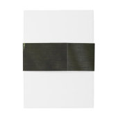 Jewel Palm Leaf Wedding Green ID830 Uitnodigingen Wikkel (Achterkant Voorbeeld)