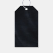 Jewel Palm Leaf Wedding Roos Gold/Navy ID830 Cadeaulabel (Achterkant)