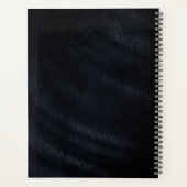 Jewel Palm Leaf Wedding Roos Gold/Navy ID830 Planner (Achterkant)