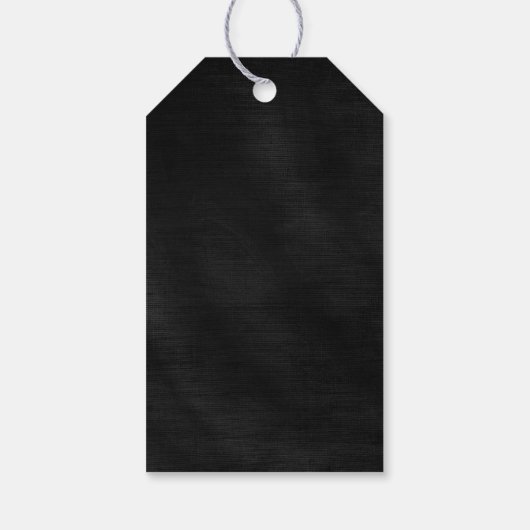 Jewel Palm Leaf Wedding Silver ID830 Cadeaulabel (Achterkant)