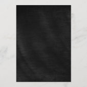 Jewel Palm Leaf Wedding Silver ID830 Menu (Achterkant)