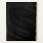 Jewel Palm Leaf Wedding Silver ID830 Planner (Achterkant)