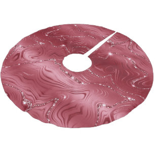 Jewel Red Glittery Glitz Kerstboom Rok