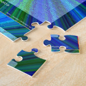 Jewel set in HEART CHAKRA Legpuzzel (Zijkant)