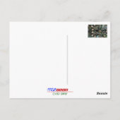 Jewel Snowflake, kerstboom, ornament Briefkaart (Achterkant)