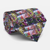 JEWEL Sparkle Print : Geniet van de Joy in Share Stropdas (Opgerold)