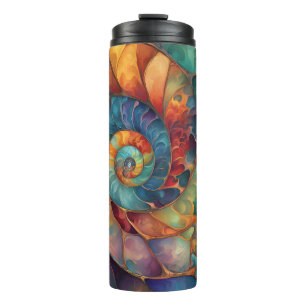 Jewel Spiral Shell Thermosbeker