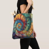 Jewel Spiral Shell Tote Bag (Dichtbij)