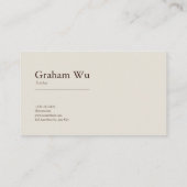 Jewel Tone Bloem- en geometrisch frame elegant Visitekaartje (Achterkant)