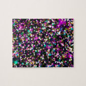 Jewel Tone Crystal Pixels Legpuzzel (Horizontaal)