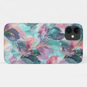 Jewel Tone Floral Case-Mate iPhone Case (Achterkant (horizontaal))