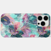 Jewel Tone Floral Case-Mate iPhone Case (Achterkant (horizontaal))