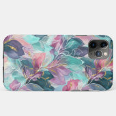 Jewel Tone Floral Case-Mate iPhone Case (Achterkant (horizontaal))