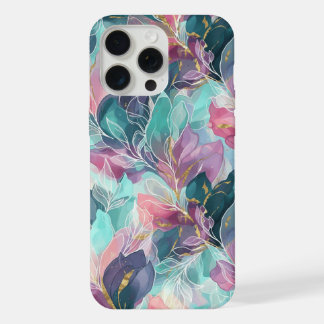 Jewel Tone Floral iPhone 15 Pro Max Case