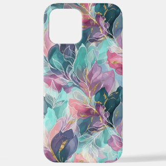 Jewel Tone Floral iPhone 12 Pro Max Hoesje