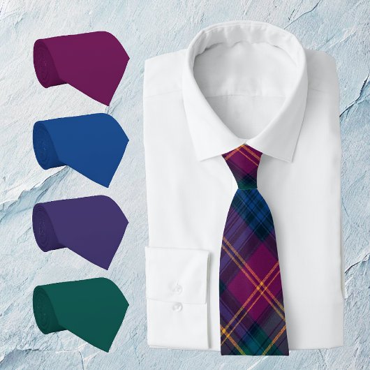 Jewel Tone Green Stropdas