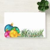 Jewel tone kerstsierplanten Pine sprig Post-it® Notes (Kantoor)