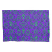 Jewel-Tone Paisley Design Kussensloop (Voorkant)