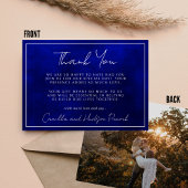 Jewel Tone-Romance | Saffier | Bedankt Opmerking