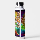 Jewel Tone Tree of Life Vibrant Beauful Waterfles (Rechts)