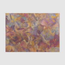Jewel-Toned Floral Tissue Paper Purple Pink Gold Tissuepapier