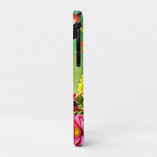 Jewel-Toned Hummingbird Magic Design Case-Mate iPhone Case (Achterkant/links)