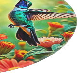 Jewel-Toned Hummingbird Magic Design Snijplank (Hoek)