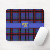 Jewel-Toned Plaid Mousepad Muismat (Met muis)