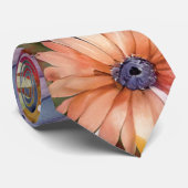 Jewel-Toned Waterverf Floral Botanisch Nonbinair Stropdas (Opgerold)