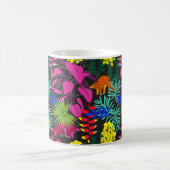 Jewel Tones Tropical Rainforest Pangolins Koffiemok (Center)