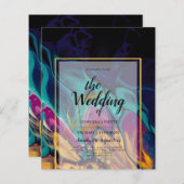 Jewel Tones TROUW INKT Pruim Paars Turkoois Marine (Voorkant / Achterkant)