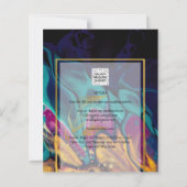 Jewel Tones TROUW INKT Pruim Paars Turkoois Marine (Achterkant)