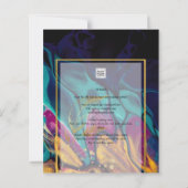 Jewel Tones WEDDING INK Plum Paars Blauwgroen Navy (Achterkant)