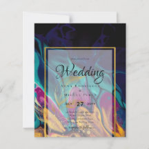 Jewel Tones WEDDING INK Plum Paars Blauwgroen Navy
