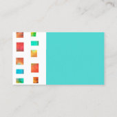 jewel toon modern visitekaartje aangepaste sjabloo (Achterkant)